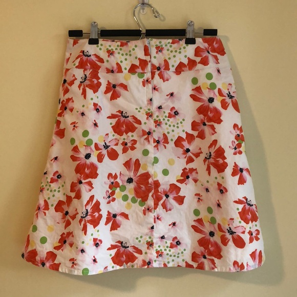 A-line Floral Skirt - Picture 3 of 6